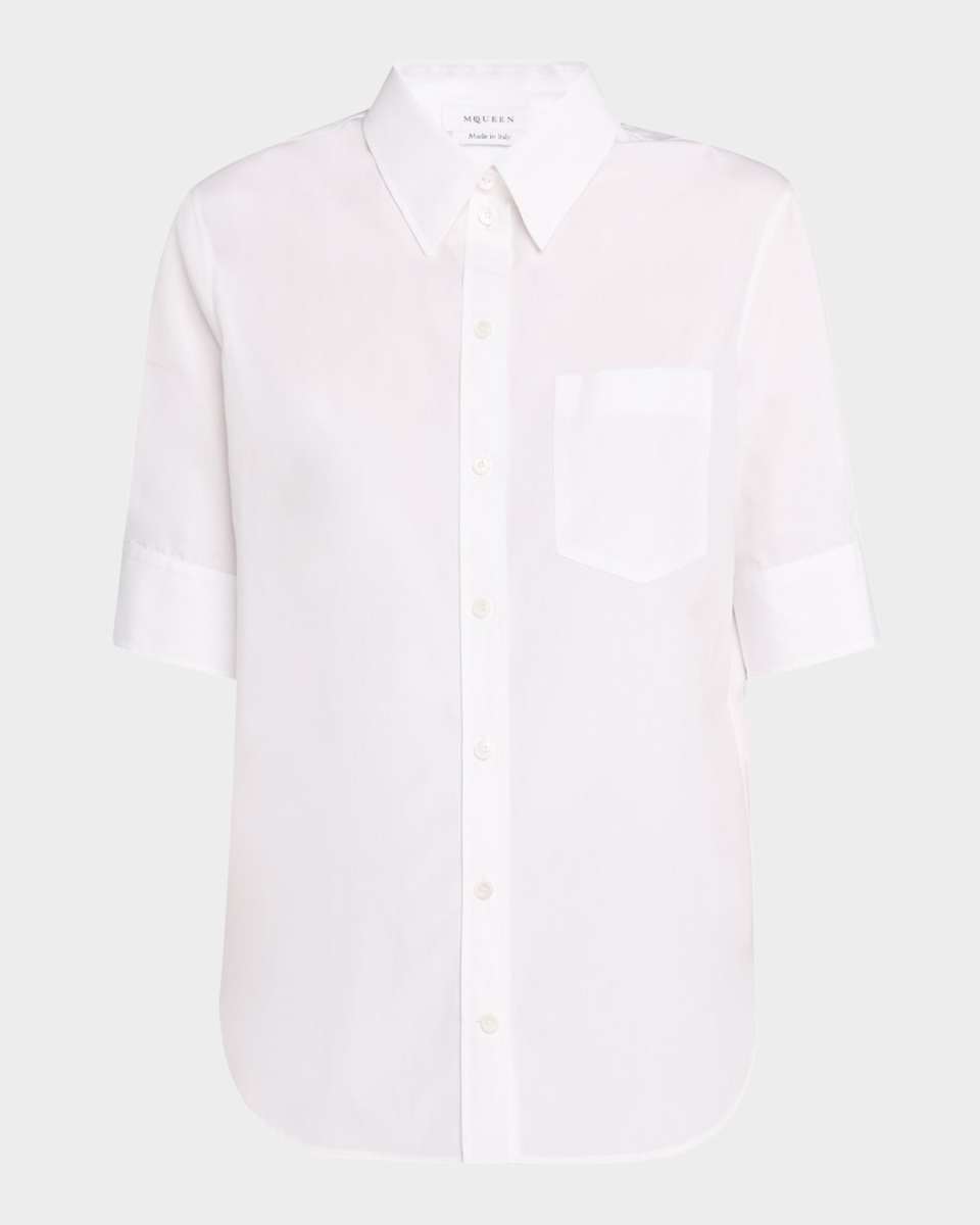 Short-Sleeve Button-Down Shirt